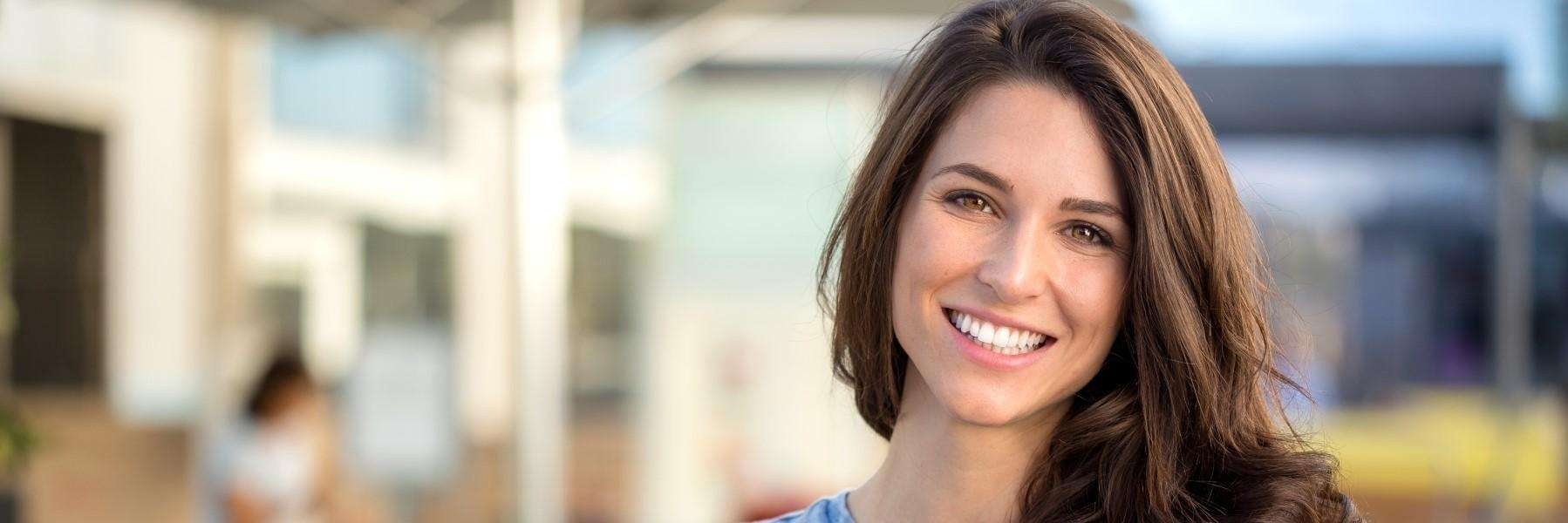 woman smiling in bondi junction