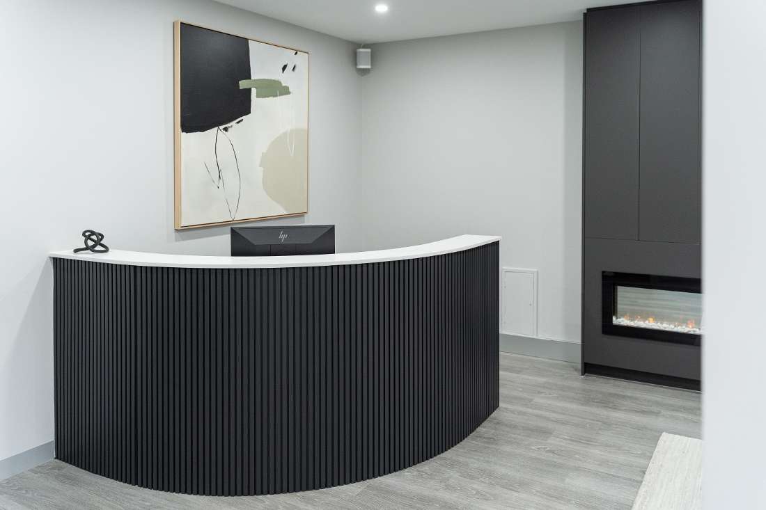 front desk at The Smile Suite